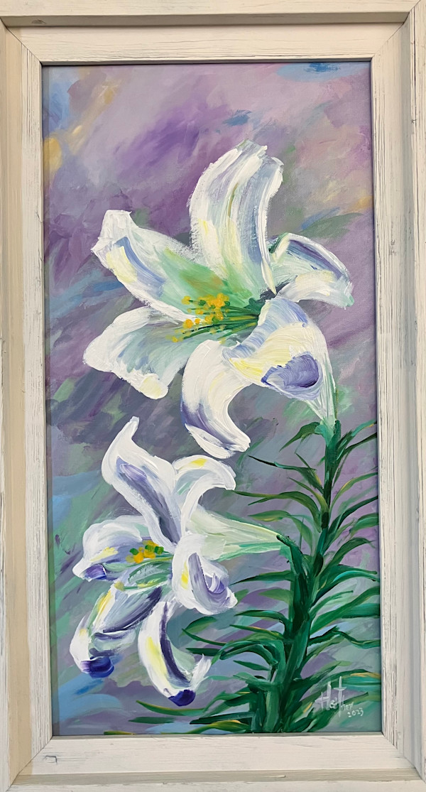 Easter Lilies by Heather Burris