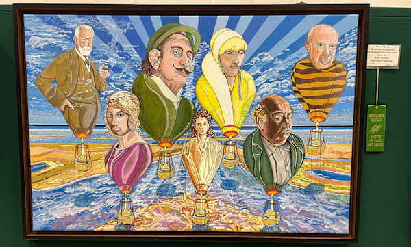 The seven de-vine Dali familiar Spaniard delusions of grandeur hot-air Catalan Clan. by Ray Eikerts