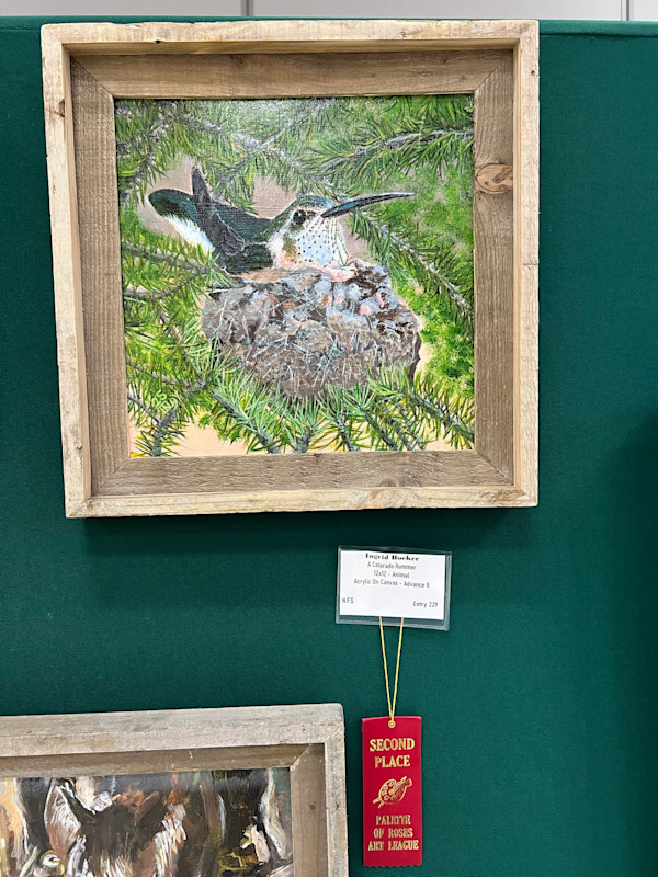 A Colorado Hummer by Ingrid Boeker