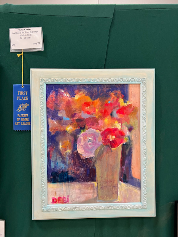 In a World of Red Roses, Be a Purple by Debi Carter