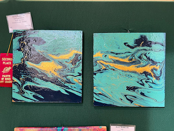 Team work (diptych) by Jerry Sudderth