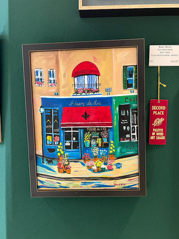 Paris Flower Market by Gary Avery