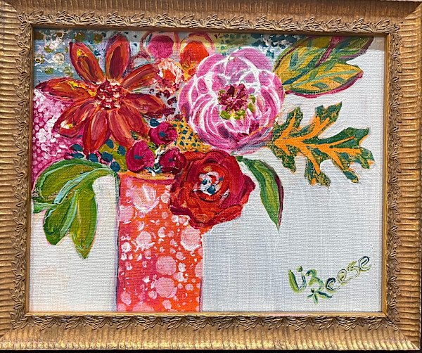 Orange Vase by Liz Reese, Image 1.