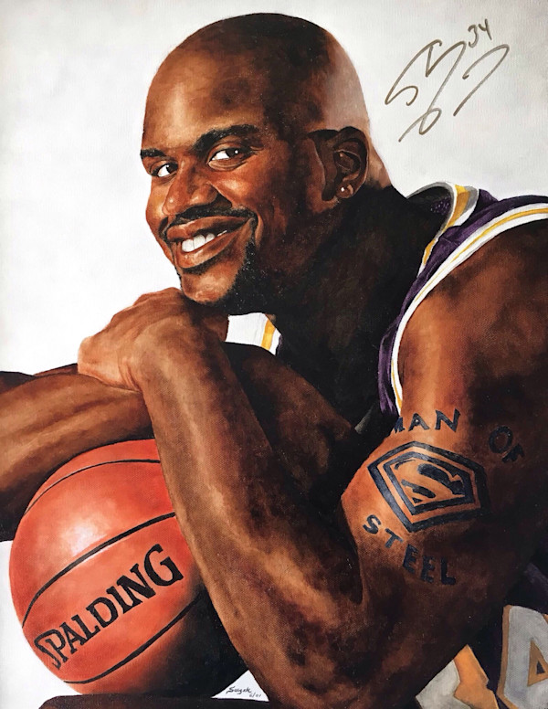 Shaq by Mark Saczek