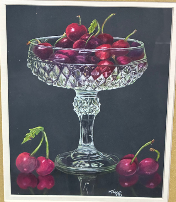 Bowl of Cherries 2 by Kaye Jackson