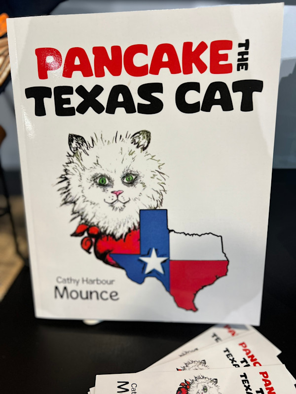 the Pancake Texas Cat by Cathy Mounce