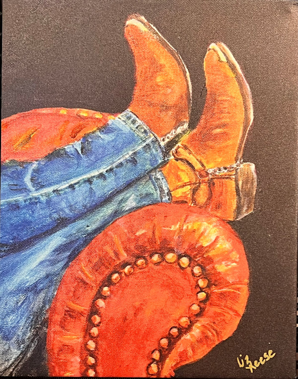 Kick Your Boots Up by Liz Reese, Image 1.