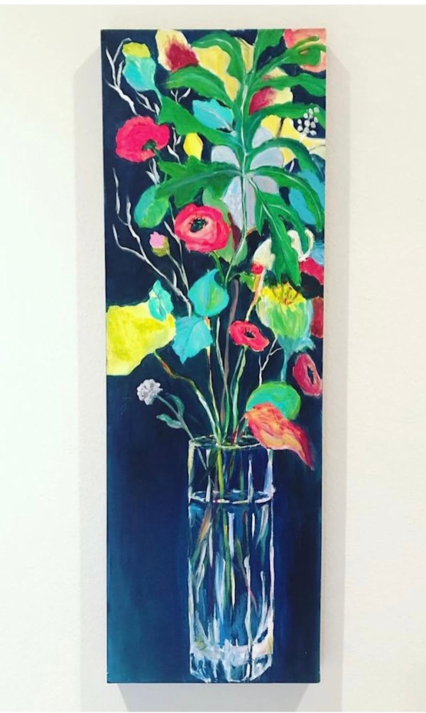 Tall Vase of color by Liz Reese, Image 1.