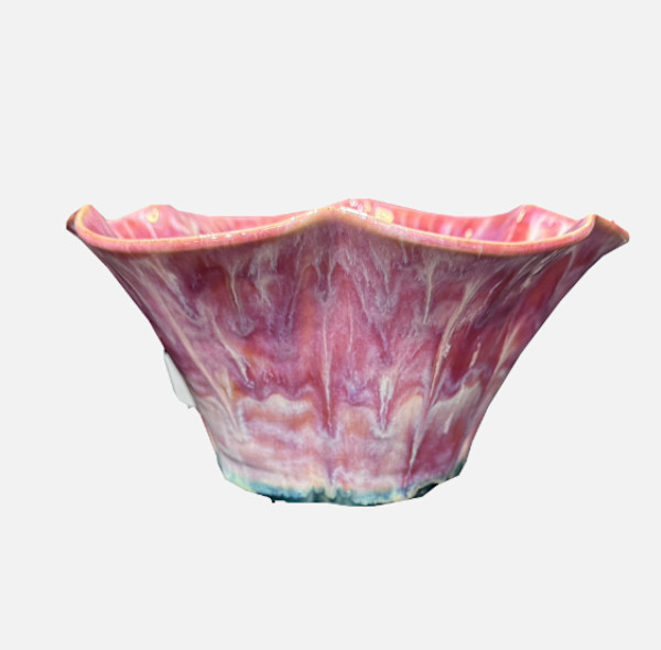 Tulip Serving Bowl by Nicole Nalbach