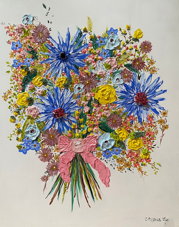 Color-Burst Bouquet  #5 by Christie Joy