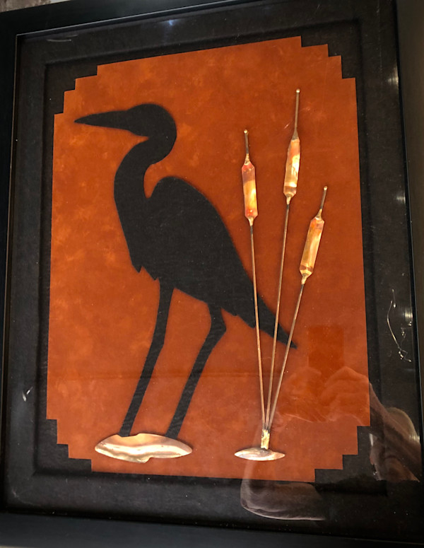 Black Crane by Donna Cariker