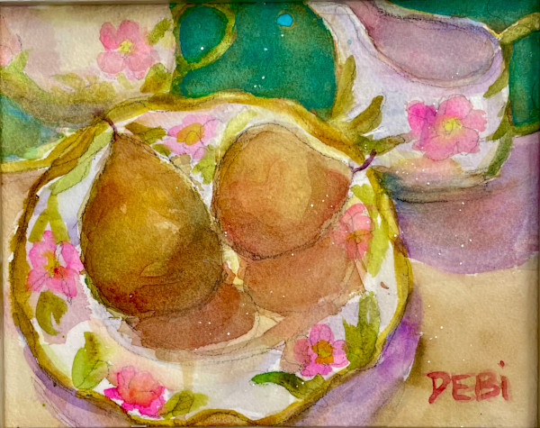 Fine China & Pears by Debi Carter, Image 1.