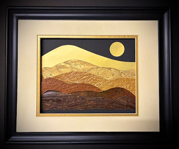 Moonlit Mountains by Donna Cariker