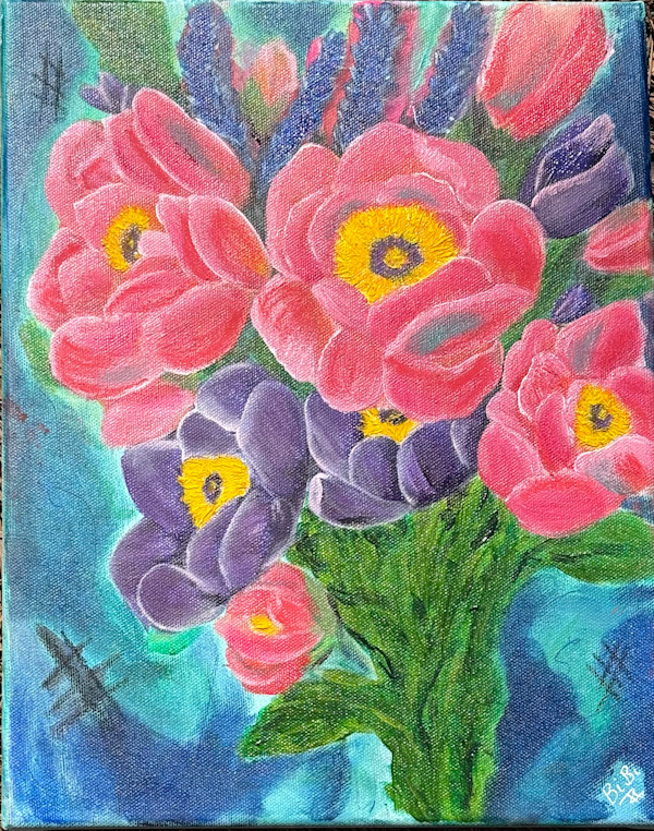 Cosmic Bouquet by Felicia Gunter
