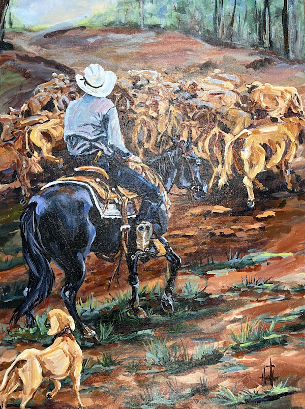 Cowboys Gentle Drive by Heather Burris