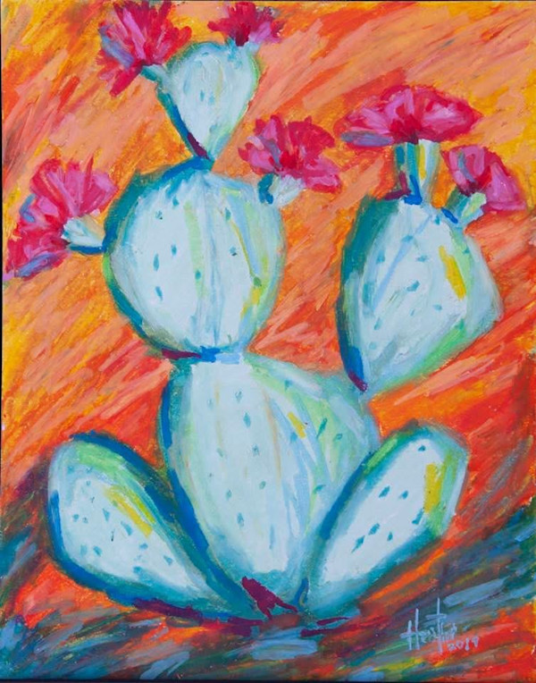 Bold  Prickly  Bloom by Heather Burris