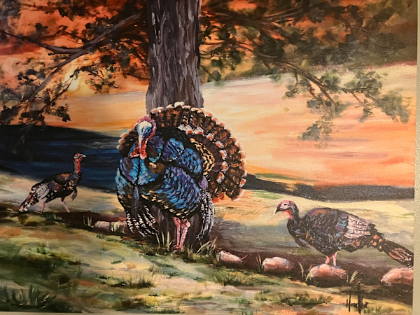 Proud Tom Turkey by Heather Burris