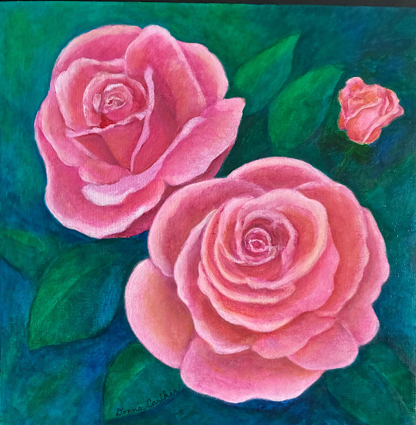 Three Roses by Donna Cariker, Image 1.
