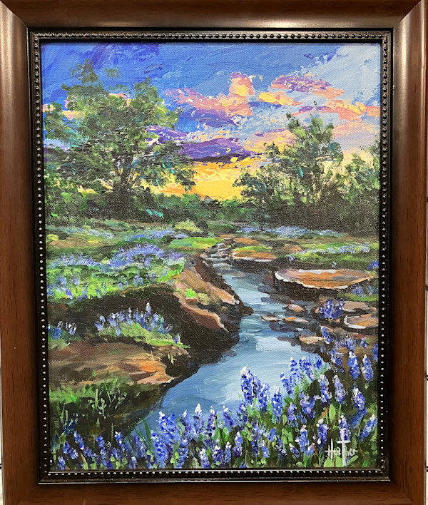 Streams of Blue by Heather Burris