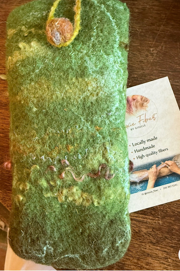 Eye glass case by Giselle Williams, Image 1.