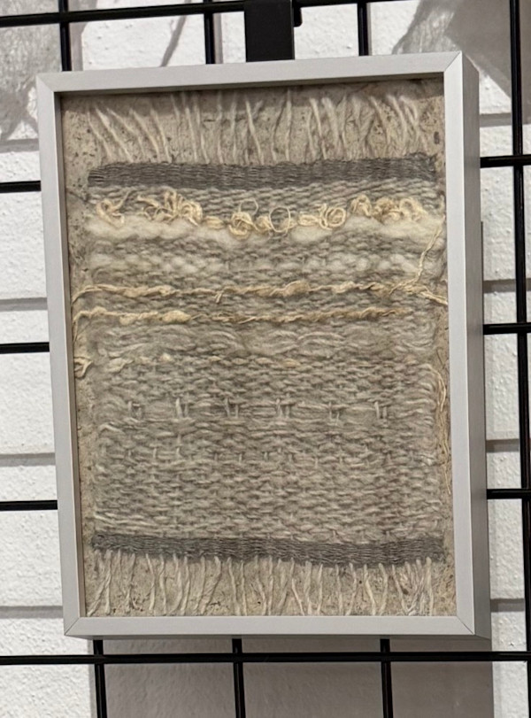 Woven wall hanging 8x10 by Giselle Williams, Image 1.