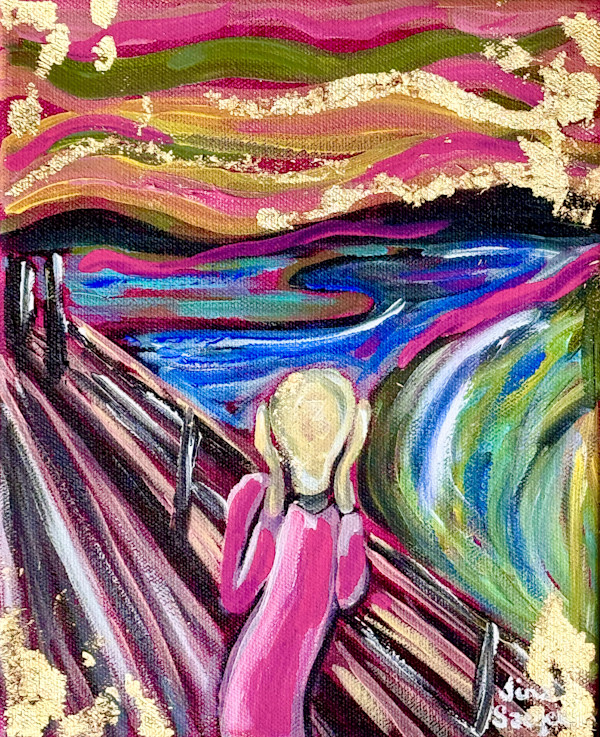 Pink Scream by Tina Saczek