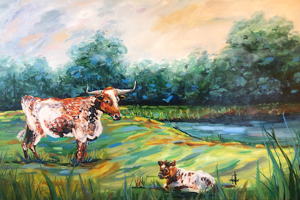 Mid Morning Graze by Heather Burris