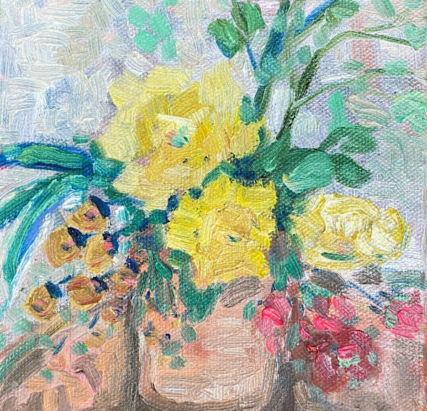 Yellow Roses by Dana Cargile