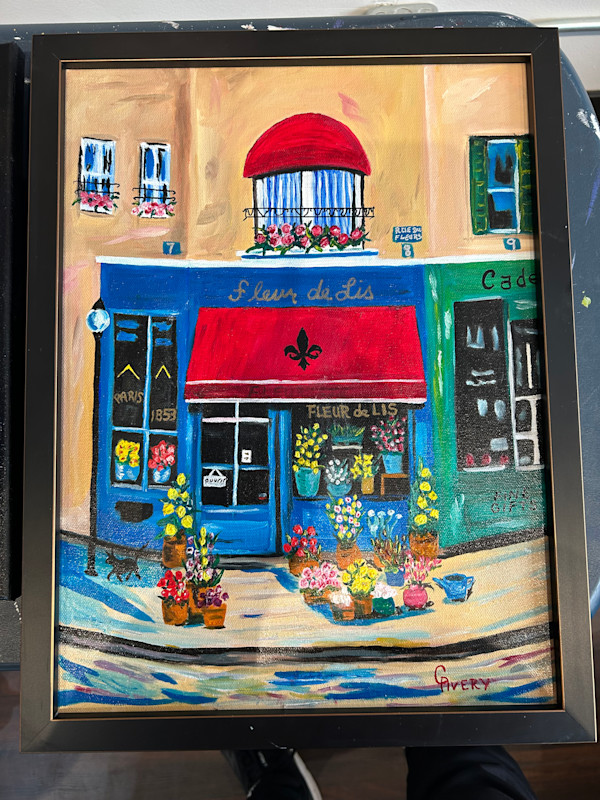 Paris Flower Market by Gary Avery