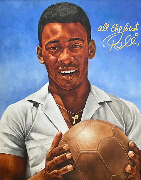 Pele by Mark Saczek