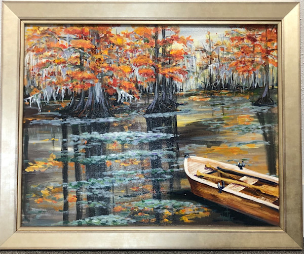 Morning Mist  at Caddo Lake by Heather Burris