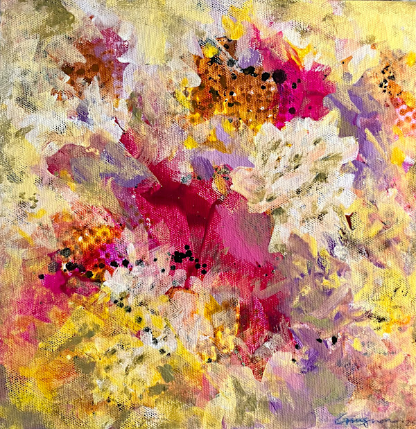 Abstract Floral by Grace Valery Guignon