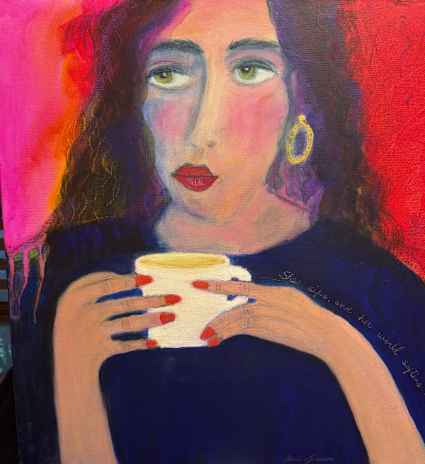A Quiet Brew by Jane Johnson, Image 1.