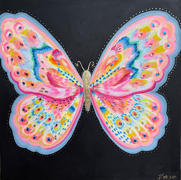 “High Flyer” 24x24” by Jennifer Thornton Moreman