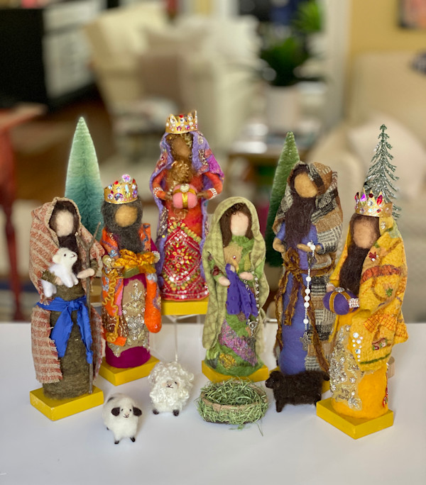 Christmas Nativity Set by Alicia Stanley, Image 1.