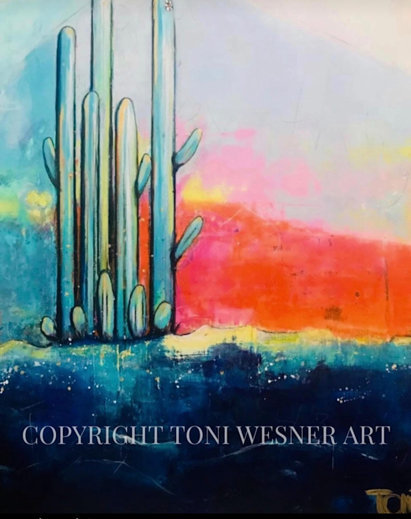 Desert River by Toni Wesner