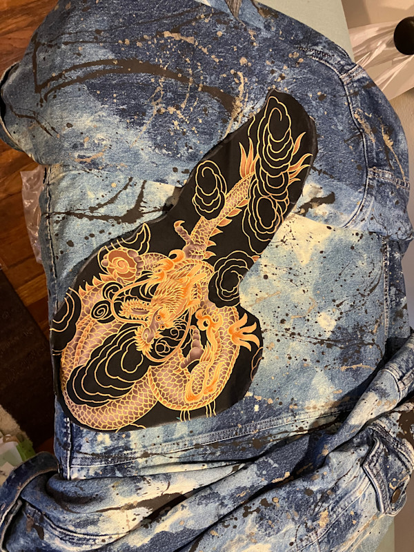 Dragon vest by Grace Valery Guignon