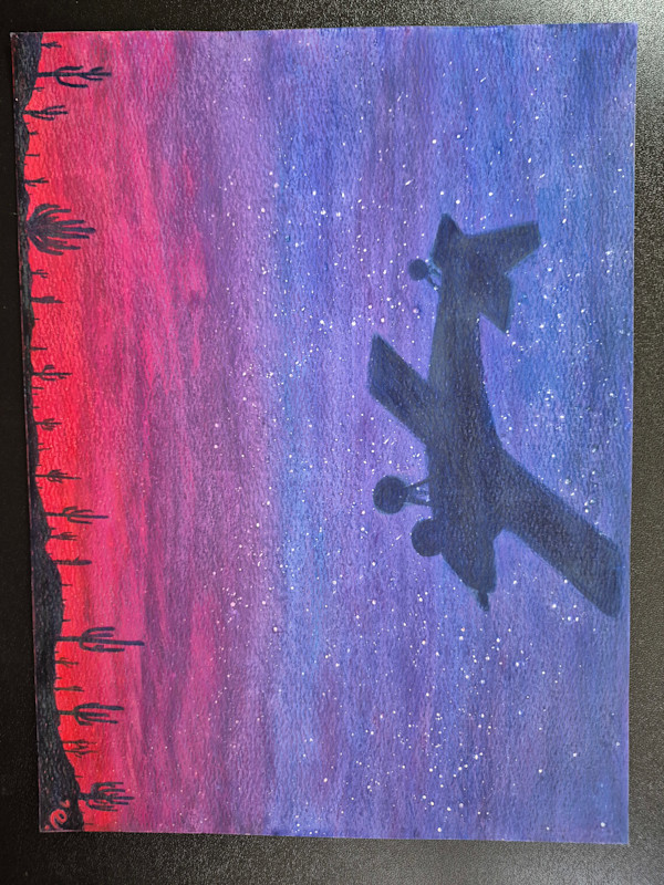 Indigo Apparition by ela Persimmon Wild