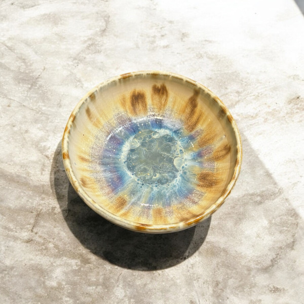 Small Condiment Bowl- Beach Vibes by Nicole Nalbach, Image 1.