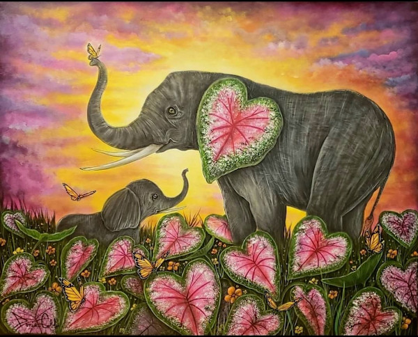 ELEPHANT EAR by Dorrie Ann Cobb