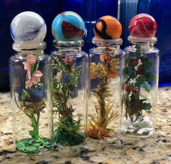 Bottle Garden Art by Carrie McFerron