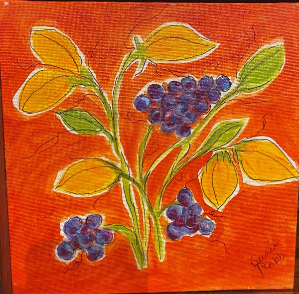 Blueberries by Susie Robb