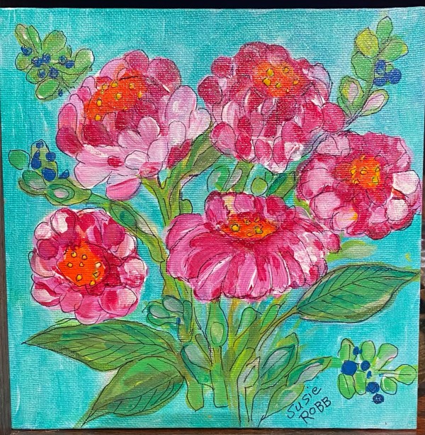 Zinnia by Susie Robb