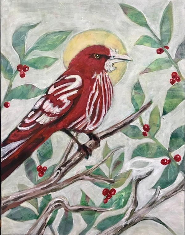 Red Bird by Genie Morgan