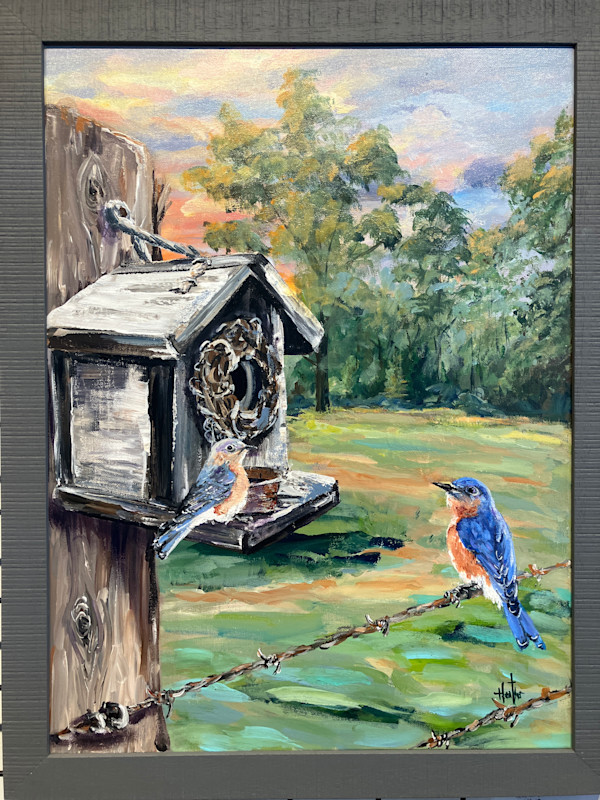 Pasture Blue Beginnings by Heather Burris, Image 1.
