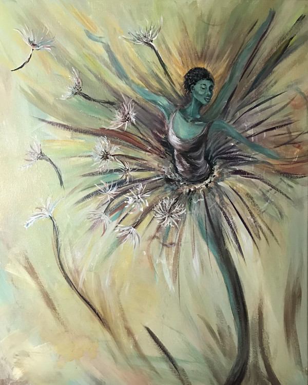 Dance of the Dandelion I by Deborah Setser