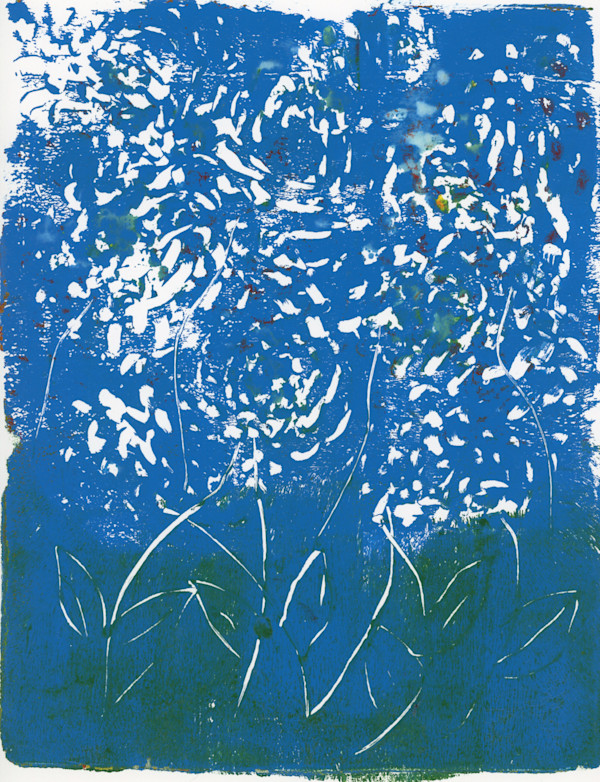 Abstract_Hydrangea_a17awi_12 by Charrise Mccrorey