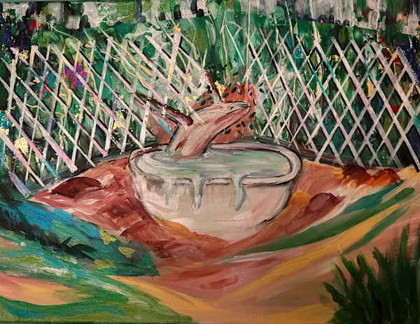 Whale in the lotus pond by Michael Sean Degnan, Image 1.