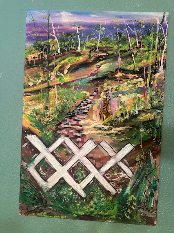 Where the vail thins by Michael Sean Degnan, Image 1.
