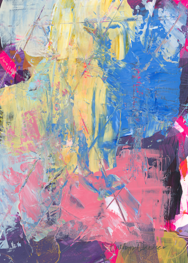 Blueberry Skies No. 6 by Kathryn Davies